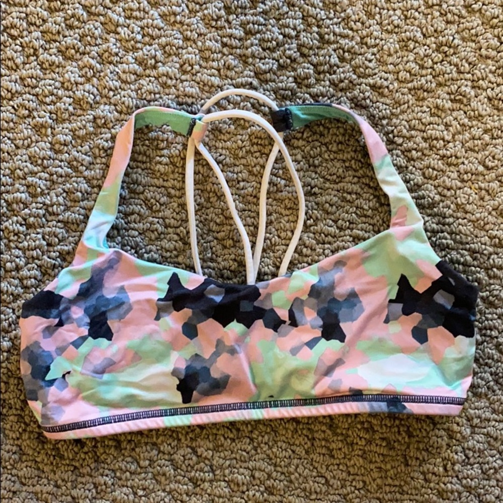 Lululemon Camo sports bra